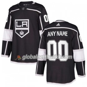 Los Angeles Kings Hockeydrakt Custom 2017-2018 Svart Adidas Authentic - Herre